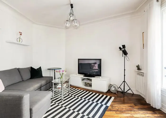 Spacious Bright Apartment In Montmartre Paris